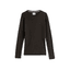 Tommy Jeans Original Rib Long Sleeve T-Shirt Tommy Black