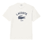 Lacoste Signature Print Cotton T-Shirt Flour