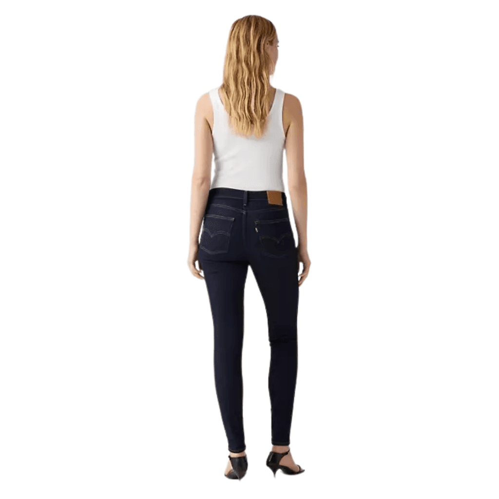 Levi's 721 High Rise Super Skinny Jeans Blue Wave Rinse